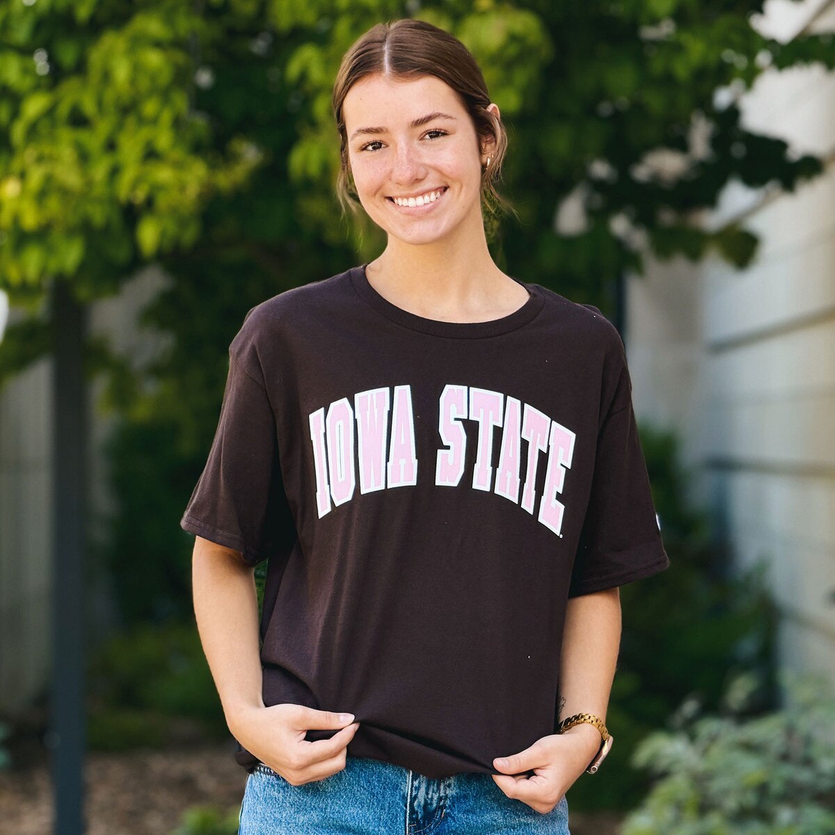 Champion Iowa State Arch Brown Short Sleeve T-Shirt